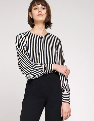 Long Sleeve Striped Shirt