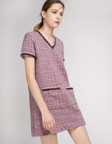 Tweed Shift Dress