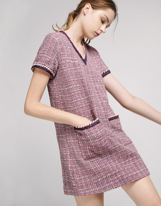 Tweed Shift Dress